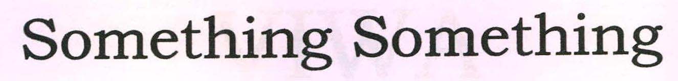 Something Something logo
