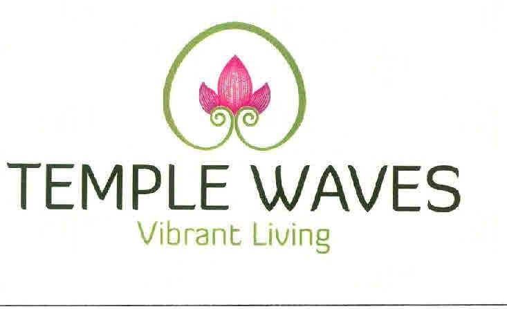 TEMPLE WAVES Vibrant Living logo
