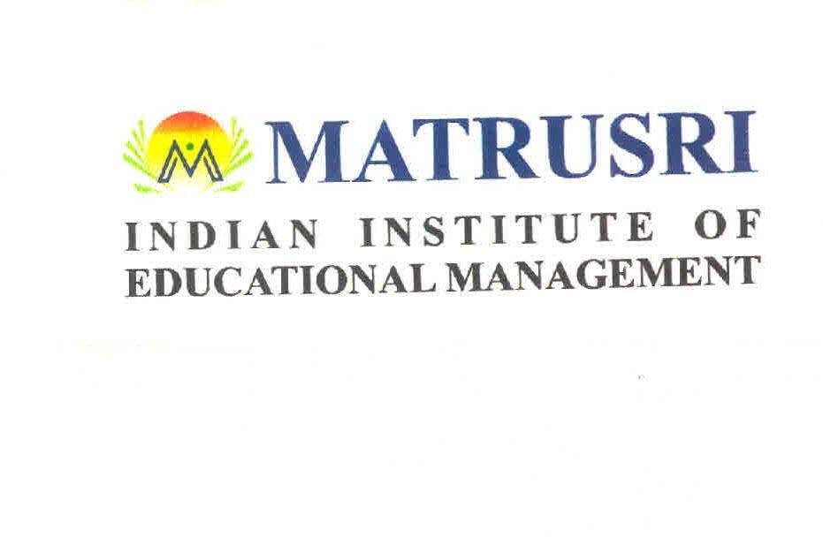 RY’ MATRUSRI INDIAN INSTITUTE OF EDUCATIONAL MANAGEMENT logo