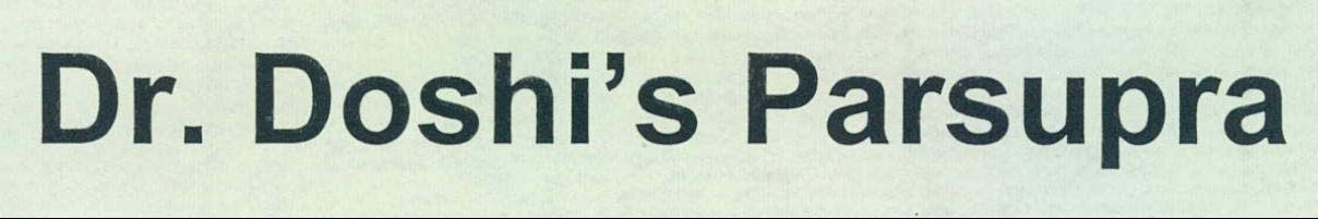 Dr. Doshi’s Parsupra logo