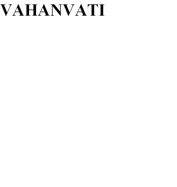 VAHANVATI logo