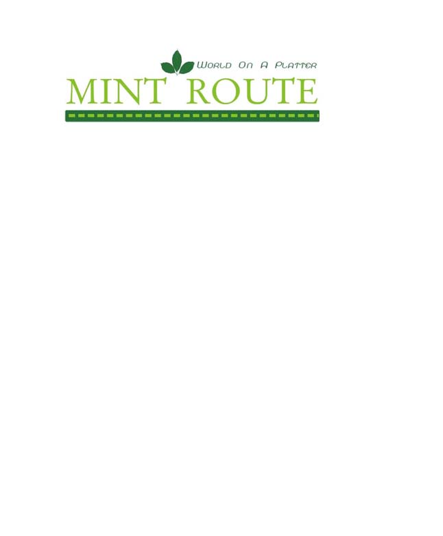 On A PLATTER MINT ROUTE logo