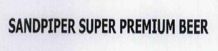 SANDPIPER SUPER PREMIUM BEER logo