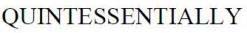 QUINTESSENTIALLY logo