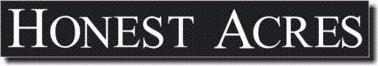 HONEST ACRES logo