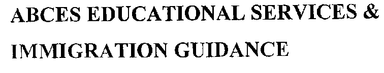 ABCES EDUCATIONAL SERVICES & IMMIGRATION GUIDANCE logo