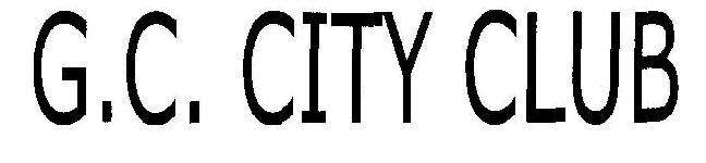 G.C. CITY CLUB logo