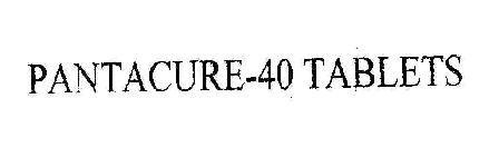 PANTACURE-40 TABLETS logo