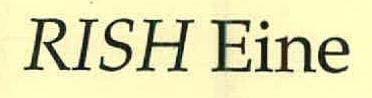 RISH Eine logo