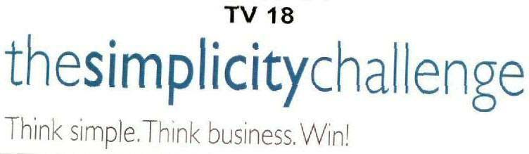 thesimplicitychallenge Think simple. Think business, Win! logo