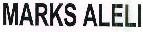 MARKS ALELI logo