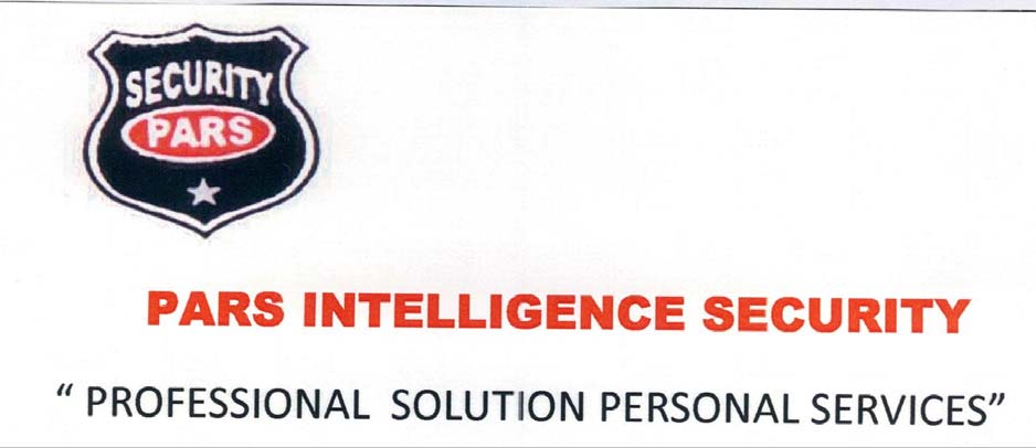 SECURITY PARS INTELLIGENCE SECURITY “ PROFESSIONAL SOLUTION PERSONAL SERVICES” logo