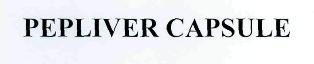 PEPLIVER CAPSULE logo