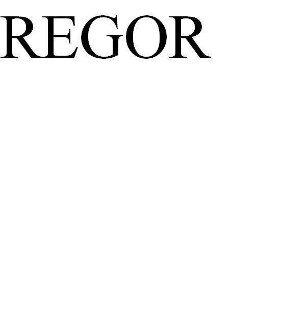 REGOR logo