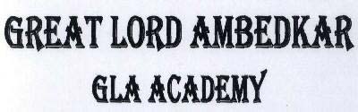 GREAT LORD AMBEDKAR GLA ACADEMY logo