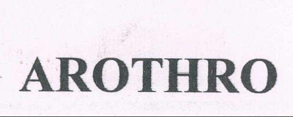 AROTHRO logo