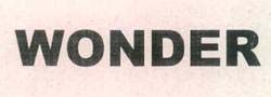 WONDER logo