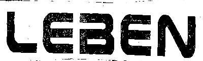 LEBEN logo