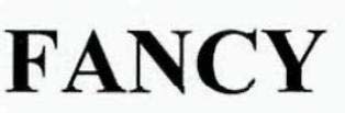 FANCY logo