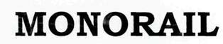 MONORAIL logo