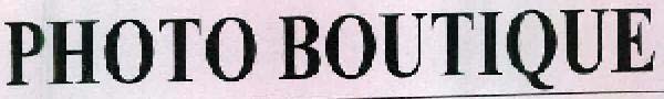 PHOTO BOUTIQUE logo