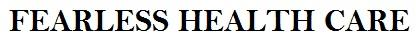 FEARLESS HEALTH CARE logo