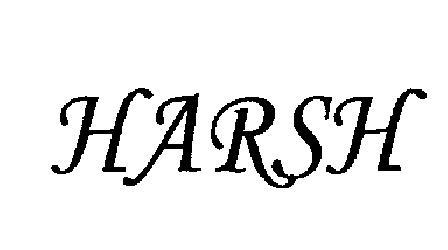 HARSH logo