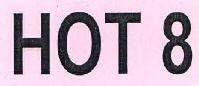 HOT 8 logo
