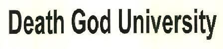 Death God University logo
