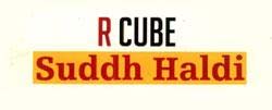 R CUBE Suddh Haldi logo
