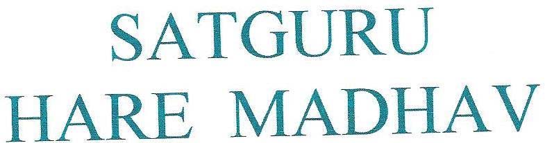 SATGURU HARE MADHAV logo