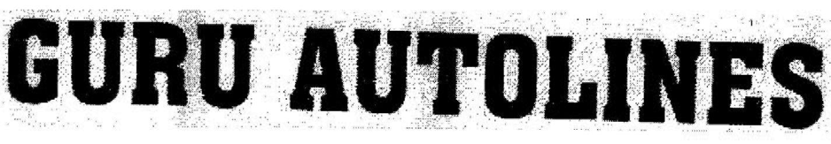 GURU AUTOLINES logo