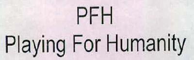 PFH Playing For Humanity logo