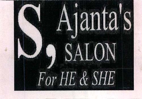 Ajanta's 9 SALON For HE & SHE logo