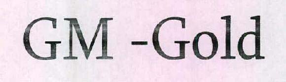 GM -Gold logo
