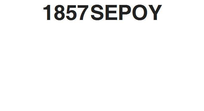 1857SEPOY logo