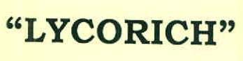 “LYCORICH” logo