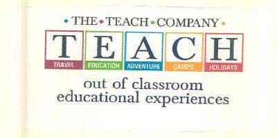 + THE* TEACH COMPANY + out of classroom educational experiences logo