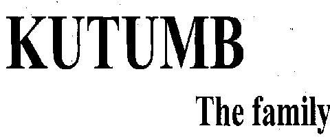 KUTUMB The family logo