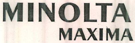 MINOLTA MAXIMA logo