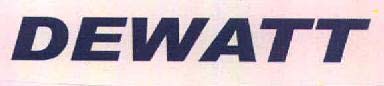 DEWATT logo