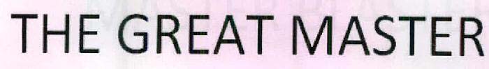 THE GREAT MASTER logo