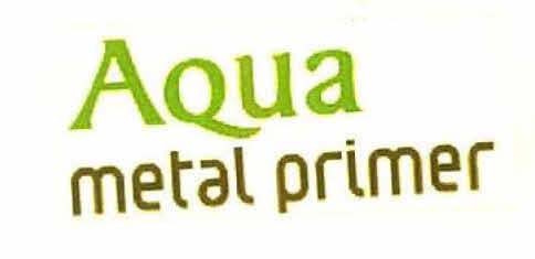 Aqua metal primer logo