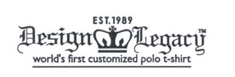 EST.1989 Legacy world's first customized polo t-shirt logo