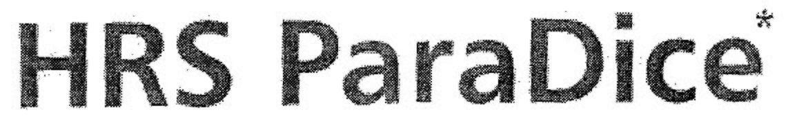 HRS ParaDice logo