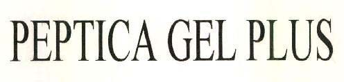 PEPTICA GEL PLUS logo