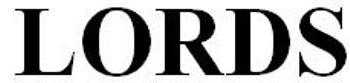 LORDS logo