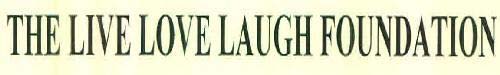 THE LIVE LOVE LAUGH FOUNDATION logo
