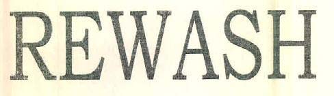 REWASH logo