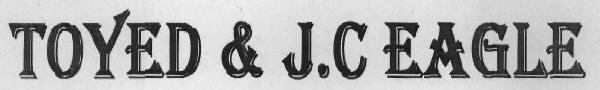 TOYED & J.C EAGLE logo